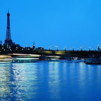 paris in the evening 