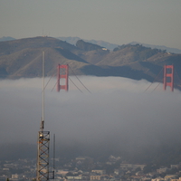 Golden Gate Bridge late afternoon