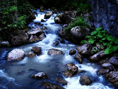 nature - pretty, water, nice, lovely, rocks