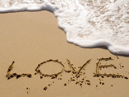 Love - romance, love, photo, beach