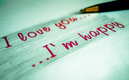 Loving Words - love, happy, people, word