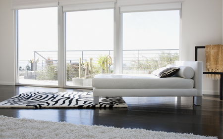 Bedroom 2 - black, style, white, nice, bedroom