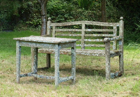 garden - liofe, seat, old, garden