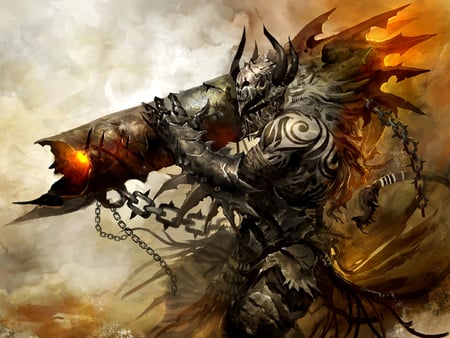 Guild Wars - monster, cgi, game, fantasy, demon