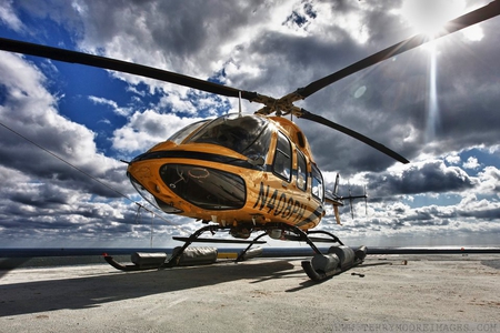 Helcopter - altitude, helcopter, photo, air