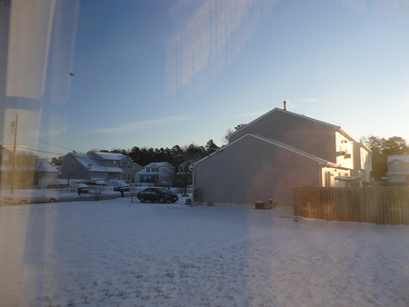 NATURAL LAYER OF SNOW SPREAD OVER GALLOWAY NJ ON 12-2 2012 - wi ter, snow, beautiful, snow falls