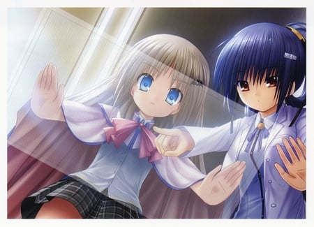 Noumi Kudryavka - noumi kudryavka, game, girl, little busters, blue eyes