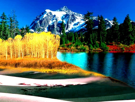 NATURE - nature, mountains, color, 2012