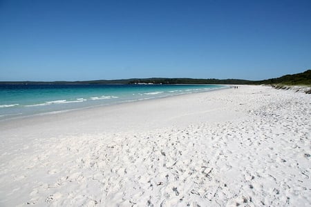 HYAMS BEACH, JERVIS BAY, AUSTRALIA - beautiful, beach, sand, water