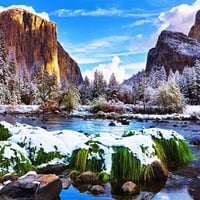 End of Winter in Yosemite