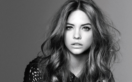 Barbara Palvin - barbara palvin, people, beautiful, hungarian, models, black and white, hungary, celebrity