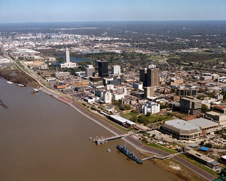 Baton Rouge - towns, baton rouge, united states, cities