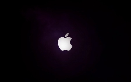 Purple apple - computer, purple, technology, apple