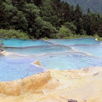 pools in river in china