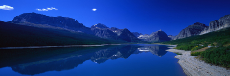 reflections of blue - water, nature, blue, photography, beauty, mountains