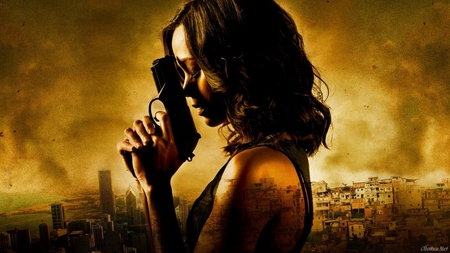 colombiana - colombiana, woman, guns, movie, actresses