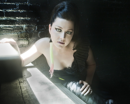 Amy Lee - face, beauty, green eyes, amy lee, star, beautiful lady, music, artist