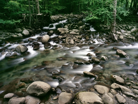 rocky river - nature, rivers, rocks, photography