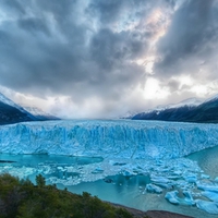 blue glacier