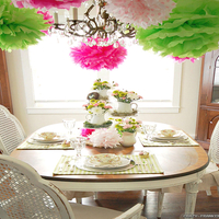 dining room spring decorations