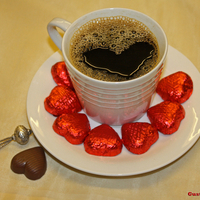 coffee with heart