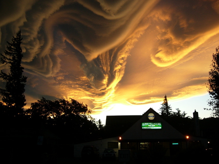 dark clouds ahead! - danger, scary, dark, clouds