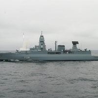 German frigate Sachsen