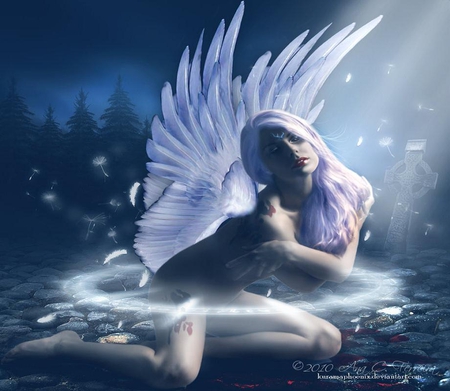 Kingdom_Of_Heaven - angel, heaven, beautiful, light