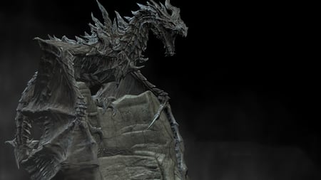 stone dragon - stone, 10, 2012, dragon, picture, 03