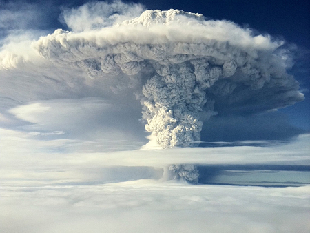 Volcano cloud - nature, volcano cloud, sky, eruption