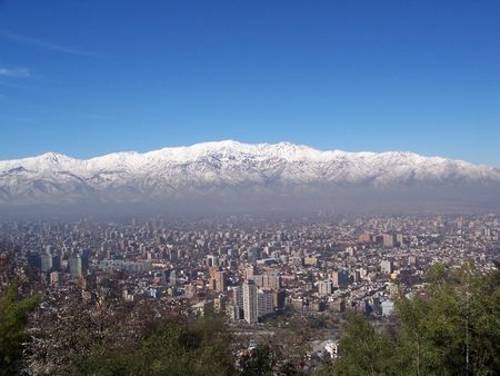 Santiago - Chile - santiago, south america, cities, chile