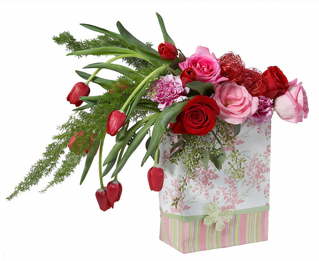 roses - love, bouchet, flowers, rose