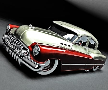 oldsckol - red, gray, classic cars, silver