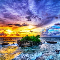Belle Isle at Sunset